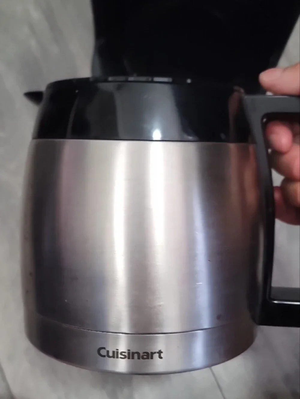Cuisinart Stainless Steel Black Coffee Maker